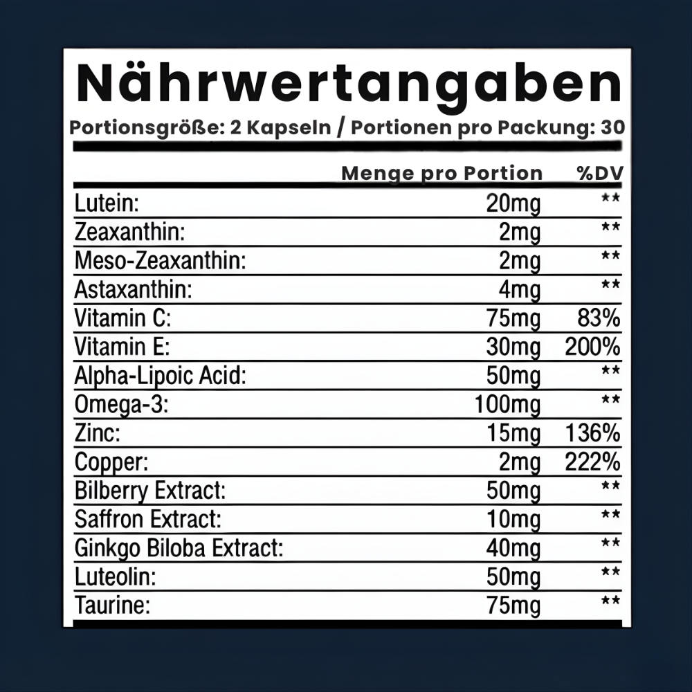 Renovare 15-in-1 Fortschrittliche Formel für die Augen