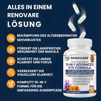 Renovare 15-in-1 Fortschrittliche Formel für die Augen